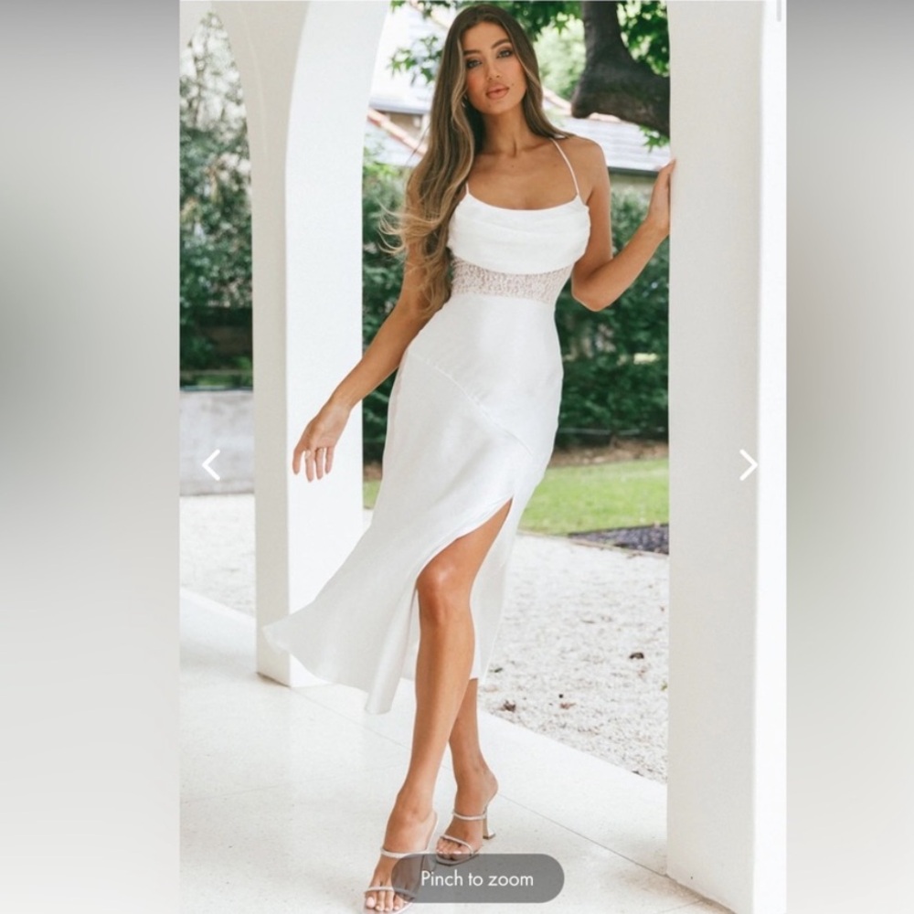 Selfie Leslie Satin Dress